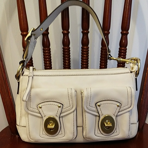 Coach Handbags - Coach vintage authentic shoulder bag ,ivory color